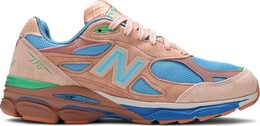 New Balance: Коричневые кроссовки 