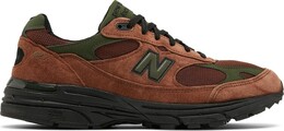 New Balance: Коричневые кроссовки 