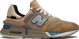 New Balance: Коричневые кроссовки 