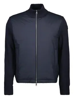 Moncler: Синяя куртка 