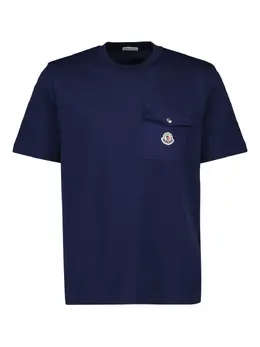 Moncler: Хлопковая футболка 