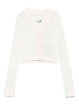 MM6 Maison Margiela: Кардиган в сетку 