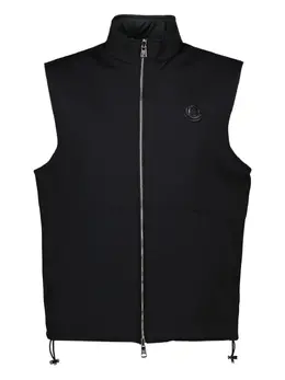 Moncler: Чёрный жилет 