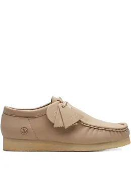 Clarks Originals: Бежевые туфли 
