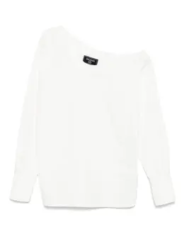 Balmain: Белое платье 