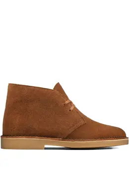 Clarks Originals: Коричневые ботинки 
