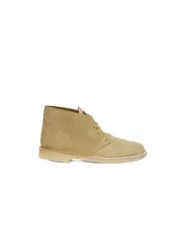 Clarks Originals: Бежевые ботинки 