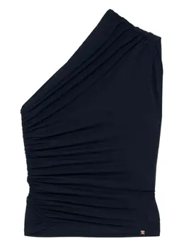 Elisabetta Franchi: Синий топ 