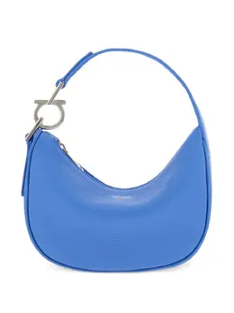 Ferragamo: Голубая сумка 
