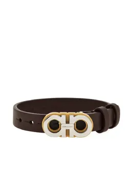 Ferragamo: Браслет  Double Gancini