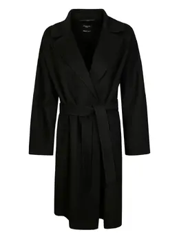 Weekend Max Mara: Чёрное пальто 