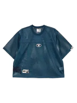 AAPE BY *A BATHING APE®: Синяя футболка 