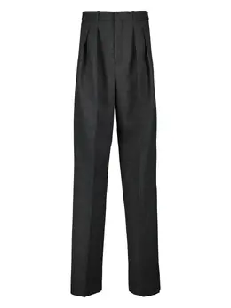 Saint Laurent: Брюки из шерсти 