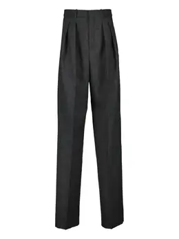 Saint Laurent: Брюки из шерсти 