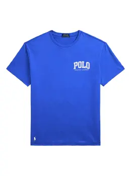 Polo Ralph Lauren: Голубая футболка 