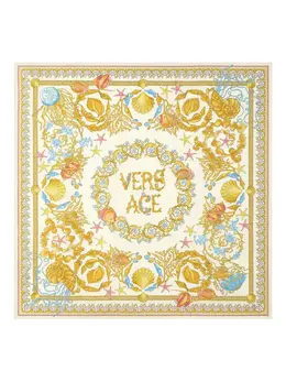 Versace: Шарф  Barocco
