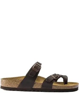 Birkenstock: Коричневые сандалии  Mayari