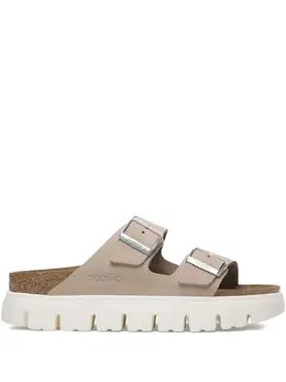 Birkenstock: Розовые сандалии  Arizona