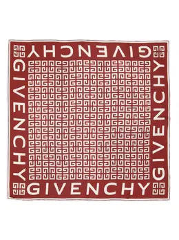Givenchy: Шарф  4G с принтом