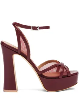 Malone Souliers: Красные сандалии 