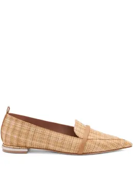 Malone Souliers: Бежевые лоферы 