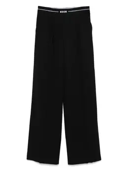 MSGM: Чёрные брюки 