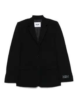 MSGM: Чёрный жакет 