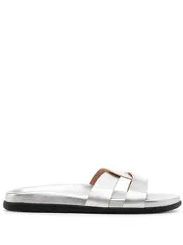 Ancient Greek Sandals: Серебристые сандалии  Desmos