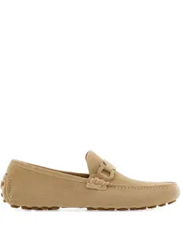 Ferragamo: Бежевые туфли  Gancini