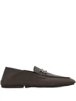 Ferragamo: Коричневые туфли  Gancini