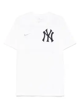 Nike: Белая футболка 