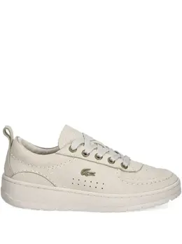 Lacoste: Белые кроссовки 