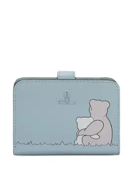 Furla: Голубой кошелёк 