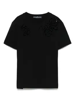 Ermanno Scervino: Гипюровая футболка 