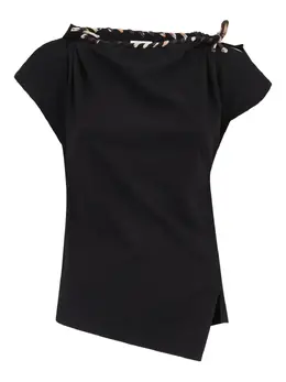 ISABEL MARANT: Чёрная футболка 