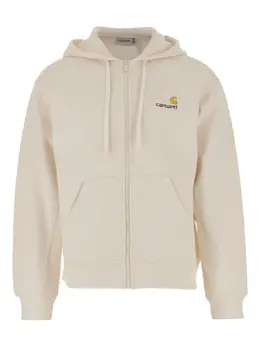 Carhartt WIP: Бежевая толстовка  American