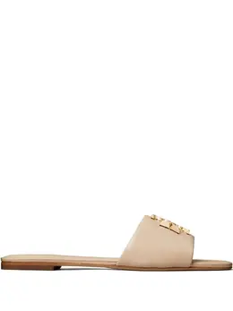 Tory Burch: Розовые сандалии  Eleanor