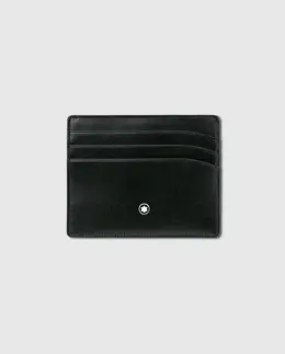 MONTBLANC: Чёрный кошелёк 