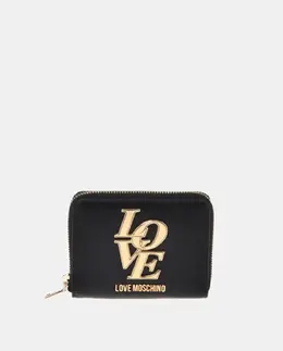LOVE MOSCHINO: Чёрный кошелёк 