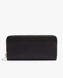 Lacoste: Чёрный кошелёк 