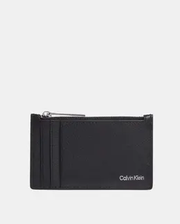 Calvin Klein: Чёрный картхолдер 