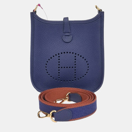 Hermes: Голубая сумка 