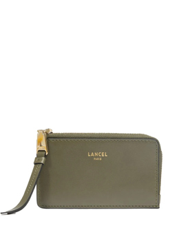 LANCEL: Зелёный картхолдер 