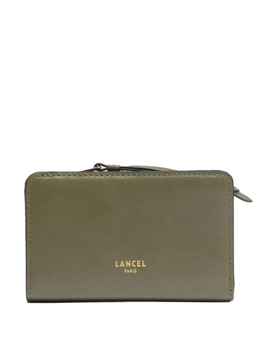 LANCEL: Зелёный кошелёк 