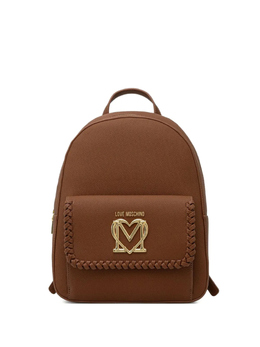 LOVE MOSCHINO: Коричневый рюкзак 