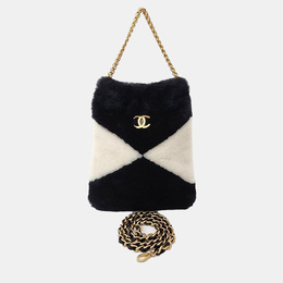 Chanel: Бежевая сумка-шоппер 
