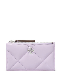 Tory Burch: Фиолетовый кошелёк  Kira