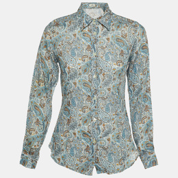 Etro: Голубая рубашка 