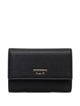 Emporio Armani: Чёрный кошелёк 