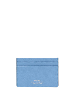 Smythson: Синий картхолдер 